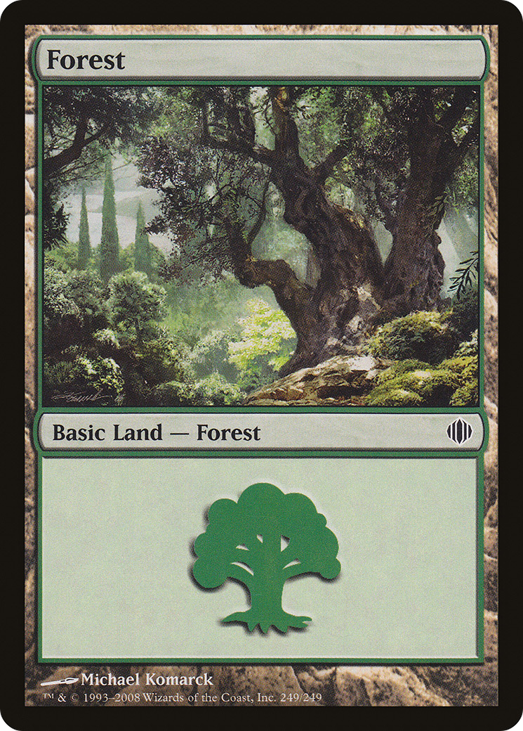Forest (ALA-249) - Shards of Alara - Premium MTG Single from Wizards of the Coast - Just $0.18! Shop now at Game Crave Tournament Store