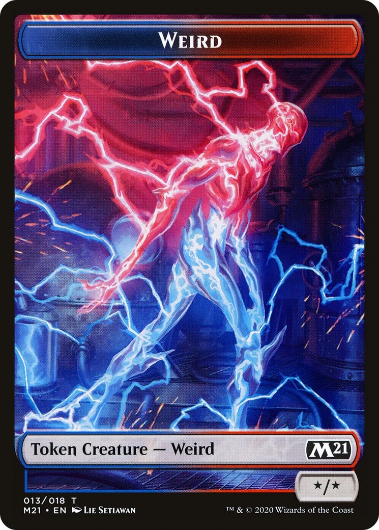 Weird (TM21-013) - Core Set 2021 Tokens - Premium MTG Single from Wizards of the Coast - Just $0! Shop now at Game Crave Tournament Store