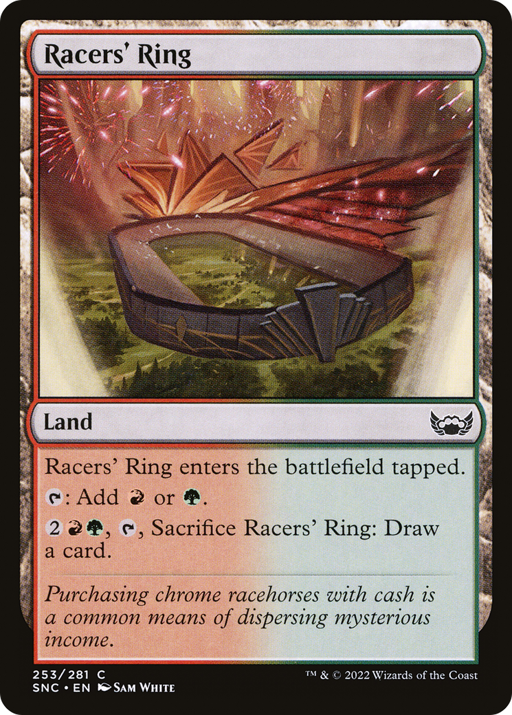 Racers' Ring (SNC-253) - Streets of New Capenna Foil - Premium MTG Single from Wizards of the Coast - Just $0.08! Shop now at Game Crave Tournament Store