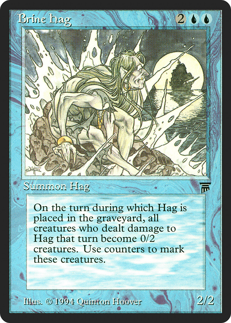 Brine Hag (LEG-049) - Legends - Premium MTG Single from Wizards of the Coast - Just $1.98! Shop now at Game Crave Tournament Store