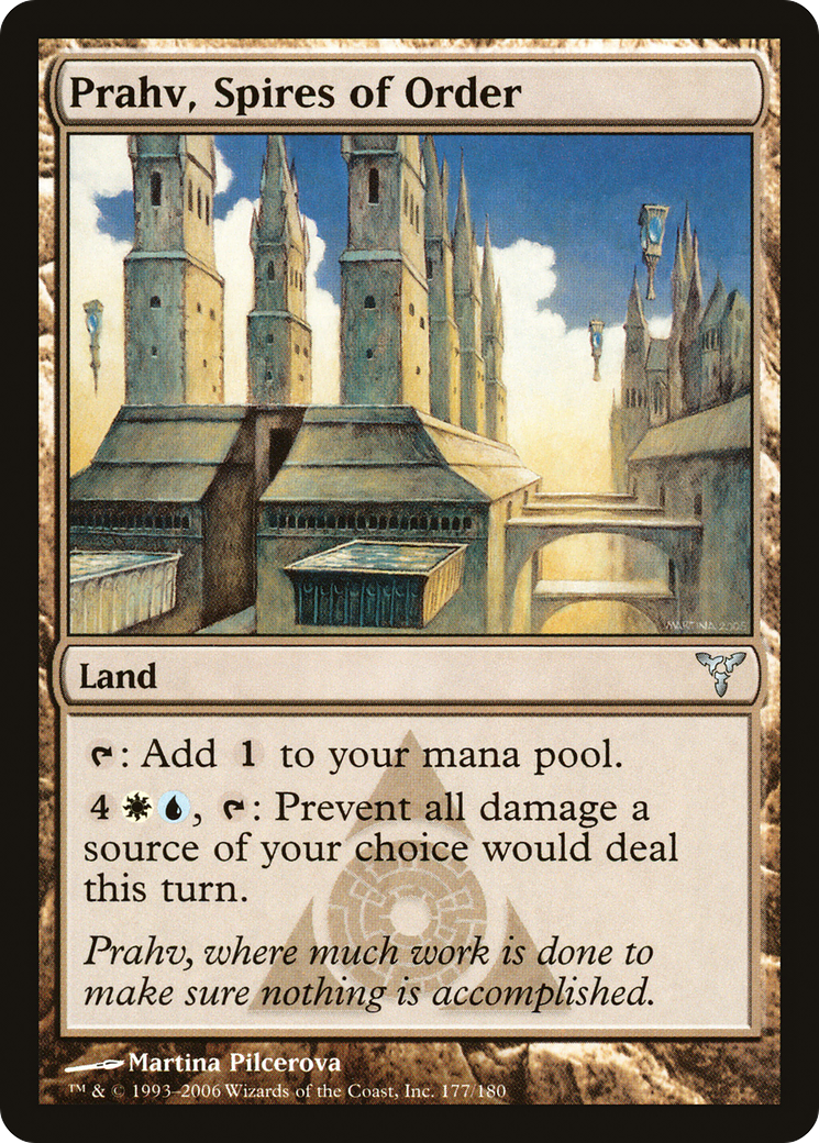 Prahv, Spires of Order (DIS-177) - Dissension - Premium MTG Single from Wizards of the Coast - Just $0.08! Shop now at Game Crave Tournament Store