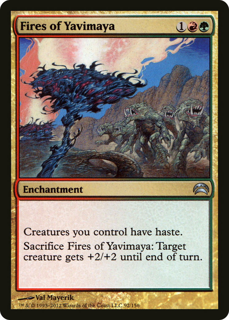 Fires of Yavimaya (PC2-092) - Planechase 2012 - Premium MTG Single from Wizards of the Coast - Just $0.22! Shop now at Game Crave Tournament Store