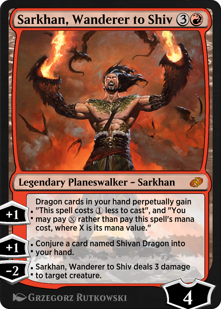 Sarkhan, Wanderer to Shiv (J21-022) - Jumpstart: Historic Horizons - Premium MTG Single from Wizards of the Coast - Just $0! Shop now at Game Crave Tournament Store