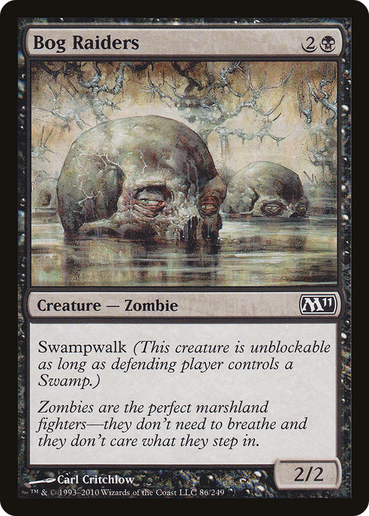 Bog Raiders (M11-086) - Magic 2011 - Premium MTG Single from Wizards of the Coast - Just $0.08! Shop now at Game Crave Tournament Store