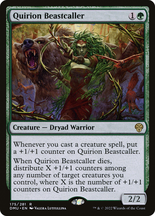 Quirion Beastcaller (DMU-175) - Dominaria United - Premium MTG Single from Wizards of the Coast - Just $0.08! Shop now at Game Crave Tournament Store