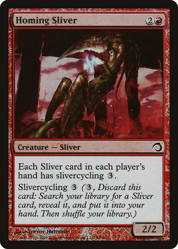 Homing Sliver (H09-019) - Premium Deck Series: Slivers Foil - Premium MTG Single from Wizards of the Coast - Just $0.27! Shop now at Game Crave Tournament Store