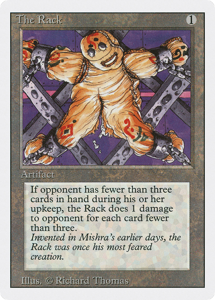 The Rack (3ED-278) - Revised Edition - Premium MTG Single from Wizards of the Coast - Just $0.78! Shop now at Game Crave Tournament Store