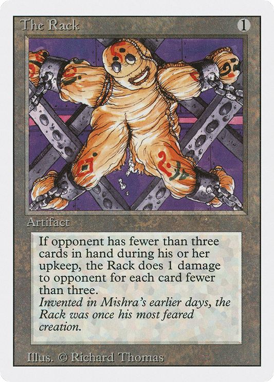The Rack (3ED-278) - Revised Edition - Premium MTG Single from Wizards of the Coast - Just $0.78! Shop now at Game Crave Tournament Store