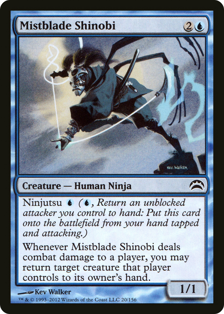 Mistblade Shinobi (PC2-020) - Planechase 2012 - Premium MTG Single from Wizards of the Coast - Just $3.97! Shop now at Game Crave Tournament Store