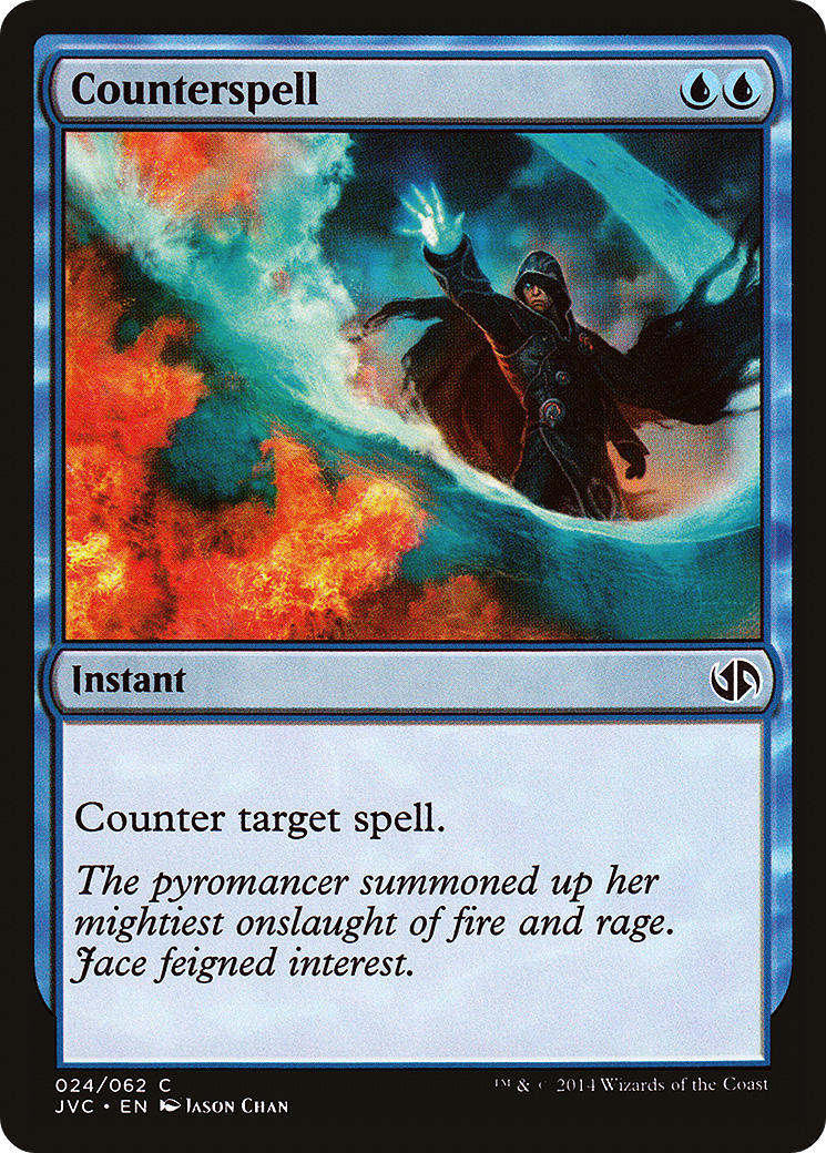 Counterspell (JVC-024) - Duel Decks Anthology: Jace vs. Chandra - Premium MTG Single from Wizards of the Coast - Just $3.04! Shop now at Game Crave Tournament Store