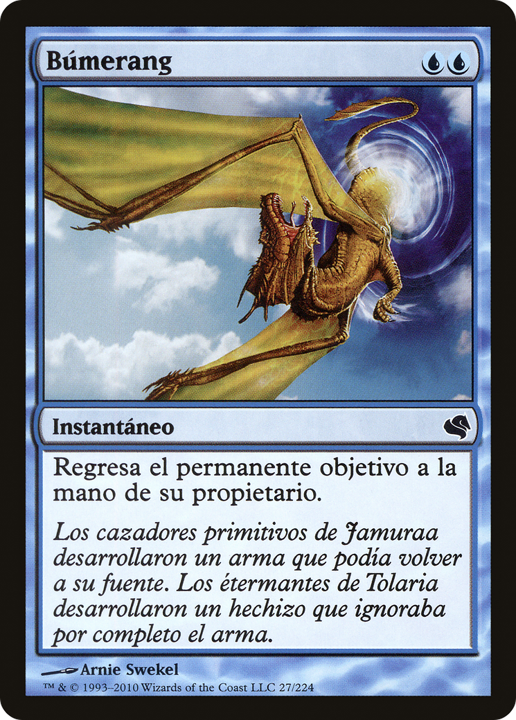 Boomerang (PS11-027) - Salvat 2011 - Premium MTG Single from Wizards of the Coast - Just $0! Shop now at Game Crave Tournament Store