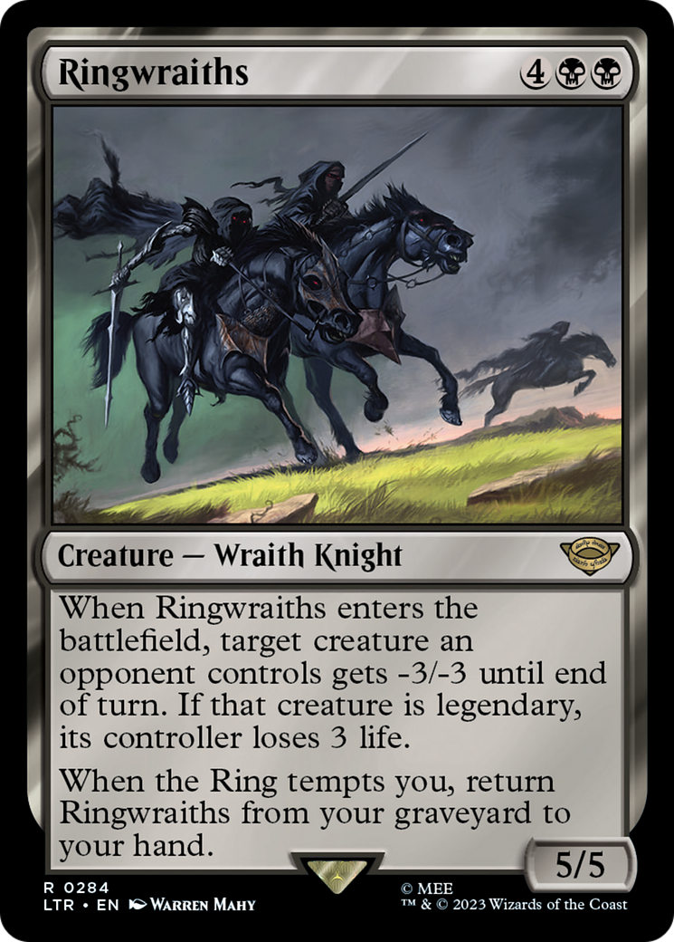 Ringwraiths (LTR-284) - The Lord of the Rings: Tales of Middle-earth - Premium MTG Single from Wizards of the Coast - Just $0.12! Shop now at Game Crave Tournament Store