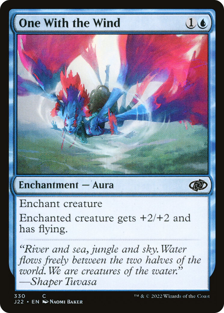 One With the Wind (J22-330) - Jumpstart 2022 - Premium MTG Single from Wizards of the Coast - Just $0.08! Shop now at Game Crave Tournament Store