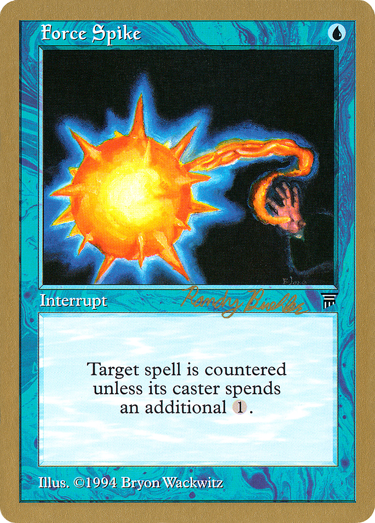 Force Spike (WC98-RB58B) - World Championship Decks 1998 - Premium MTG Single from Wizards of the Coast - Just $0.17! Shop now at Game Crave Tournament Store