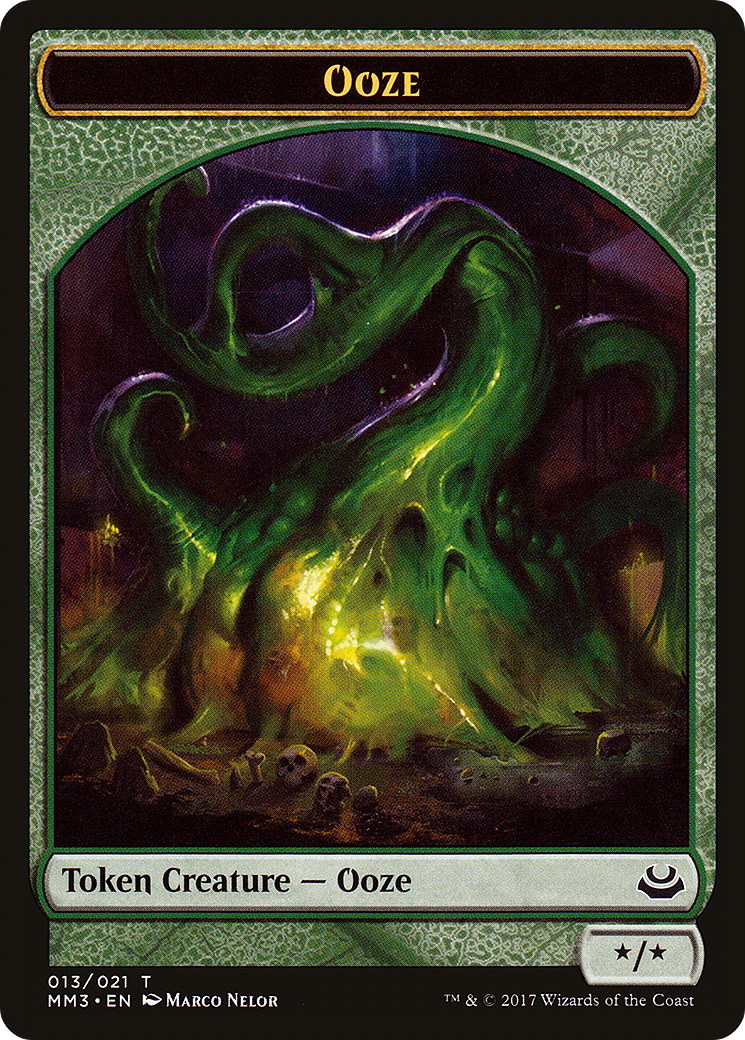 Ooze (TMM3-013) - Modern Masters 2017 Tokens - Premium MTG Single from Wizards of the Coast - Just $0.08! Shop now at Game Crave Tournament Store