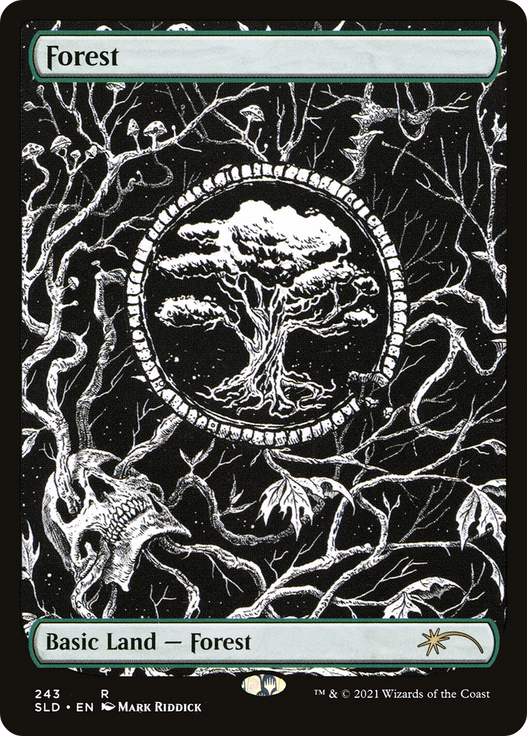 Forest (SLD-243) - Secret Lair Drop - Premium MTG Single from Wizards of the Coast - Just $1.36! Shop now at Game Crave Tournament Store