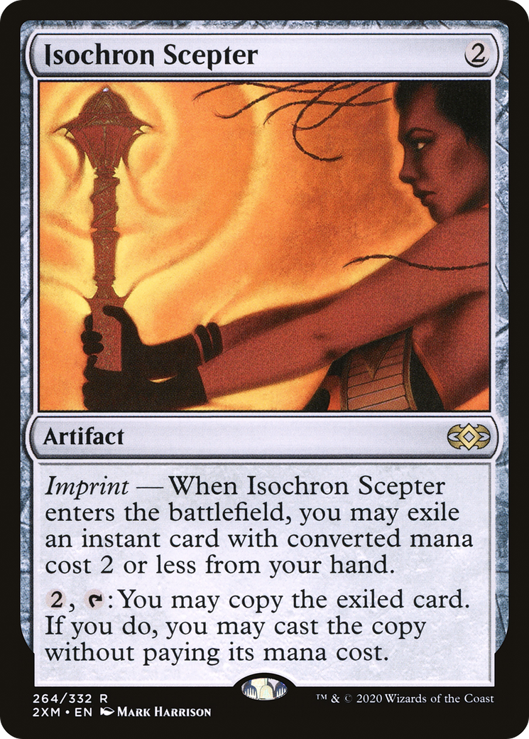 Isochron Scepter (2XM-264) - Double Masters Foil - Premium MTG Single from Wizards of the Coast - Just $4.67! Shop now at Game Crave Tournament Store