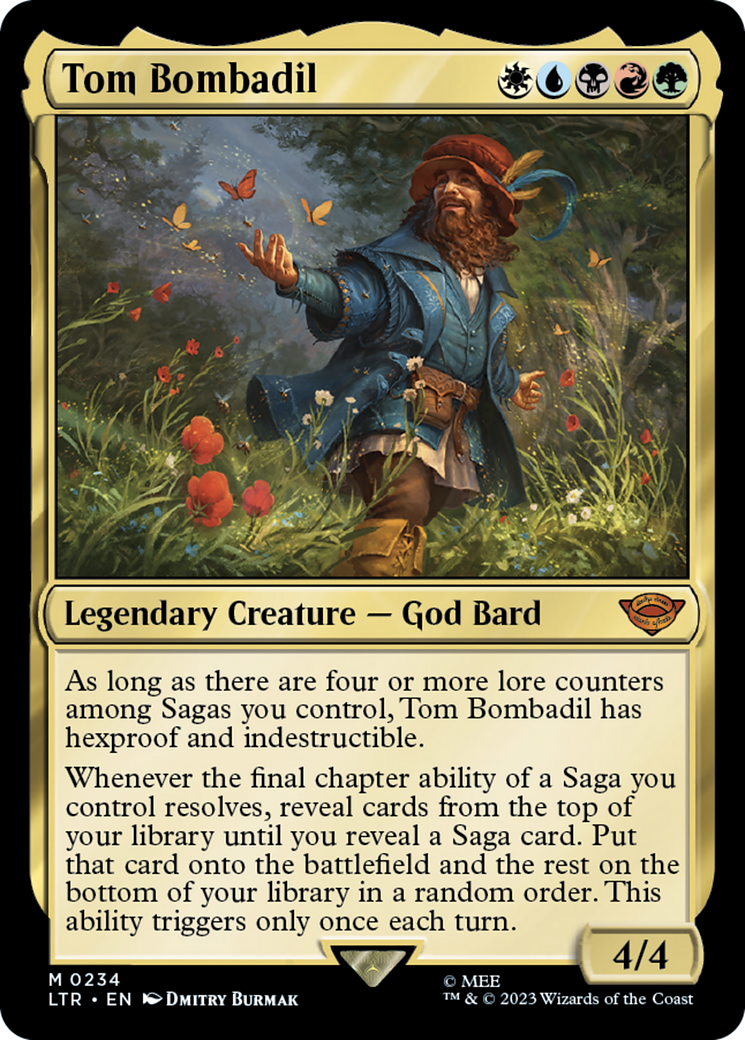 Tom Bombadil (LTR-234) - The Lord of the Rings: Tales of Middle-earth - Premium MTG Single from Wizards of the Coast - Just $4.41! Shop now at Game Crave Tournament Store