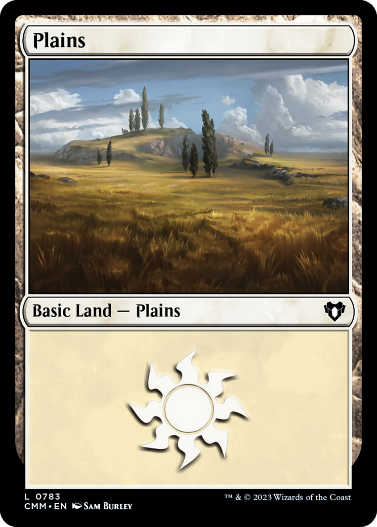 Plains (CMM-783) - Commander Masters - Premium MTG Single from Wizards of the Coast - Just $0.08! Shop now at Game Crave Tournament Store