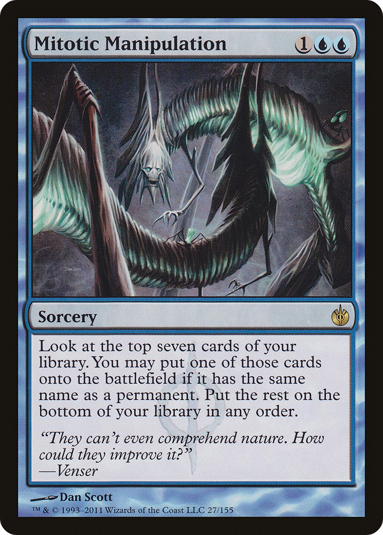 Mitotic Manipulation (MBS-027) - Mirrodin Besieged Foil - Premium MTG Single from Wizards of the Coast - Just $1.10! Shop now at Game Crave Tournament Store