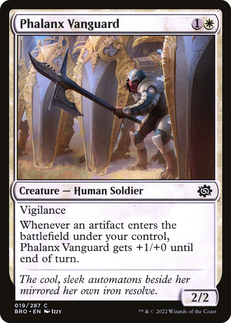 Phalanx Vanguard (BRO-019) - The Brothers' War - Premium MTG Single from Wizards of the Coast - Just $0.25! Shop now at Game Crave Tournament Store