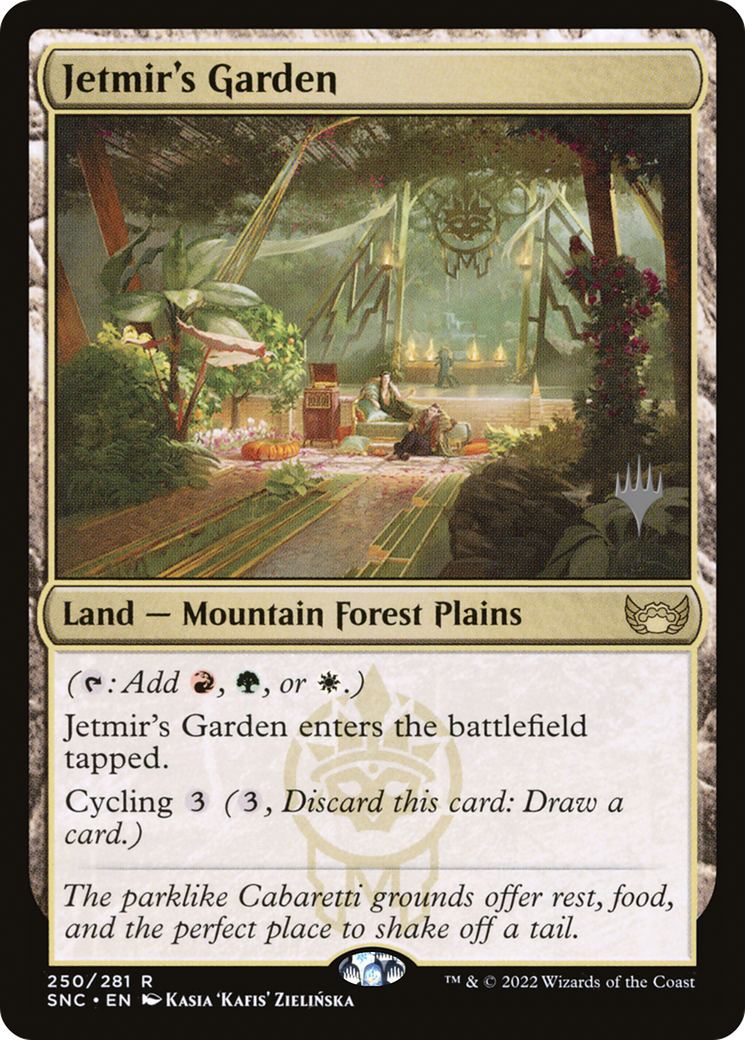 Jetmir's Garden (PSNC-250P) - Streets of New Capenna Promos - Premium MTG Single from Wizards of the Coast - Just $3.03! Shop now at Game Crave Tournament Store