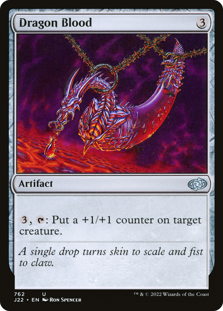 Dragon Blood (J22-762) - Jumpstart 2022 - Premium MTG Single from Wizards of the Coast - Just $0.08! Shop now at Game Crave Tournament Store