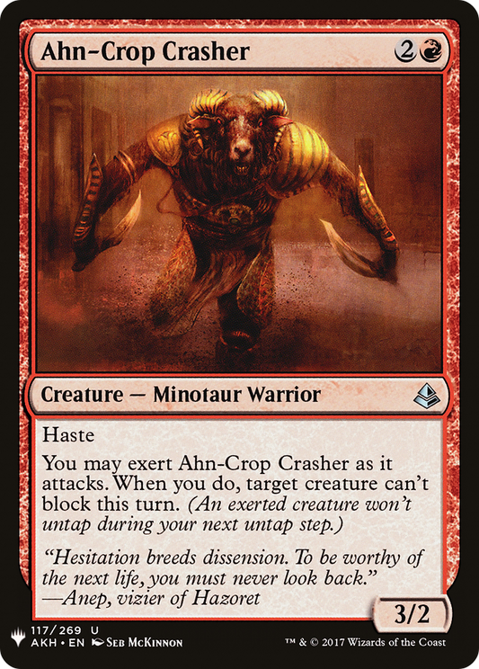Ahn-Crop Crasher (MB1-833) - Mystery Booster - Premium MTG Single from Wizards of the Coast - Just $0.08! Shop now at Game Crave Tournament Store