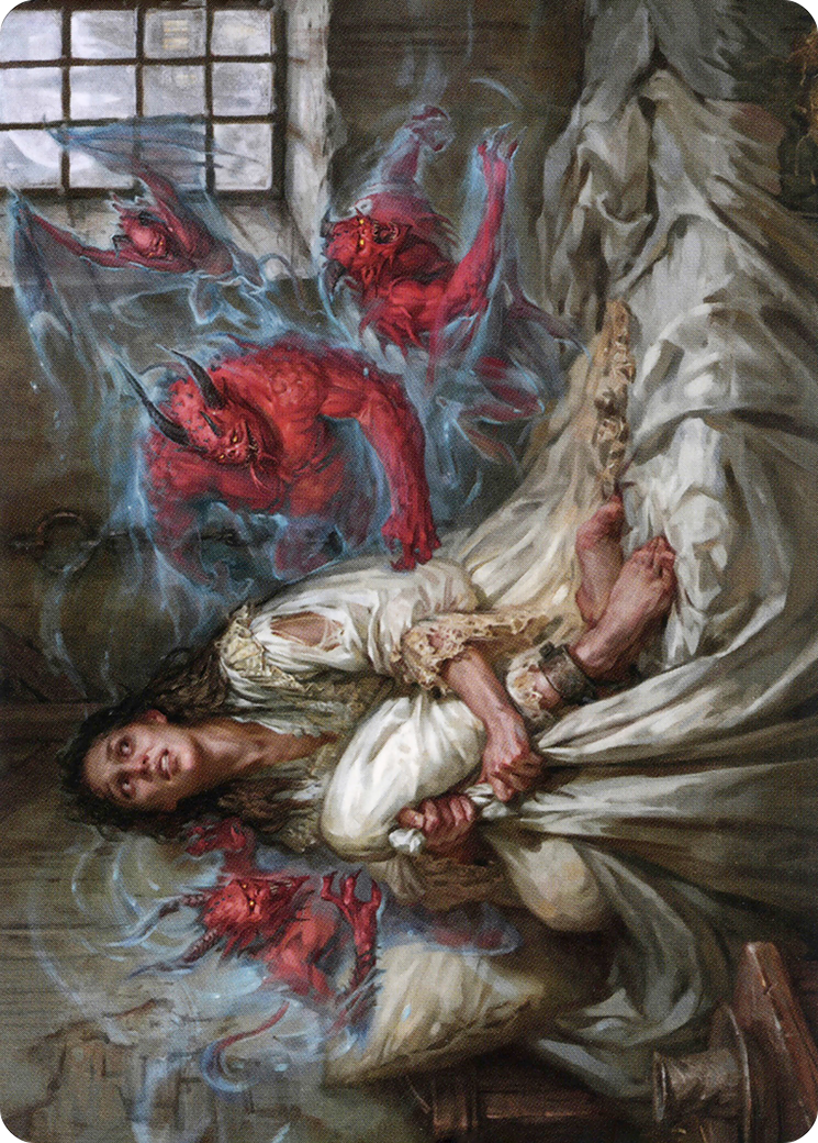 Eruth, Tormented Prophet // Eruth, Tormented Prophet (AVOW-061) - Crimson Vow Art Series (Borderless) - Premium MTG Single from Wizards of the Coast - Just $0! Shop now at Game Crave Tournament Store