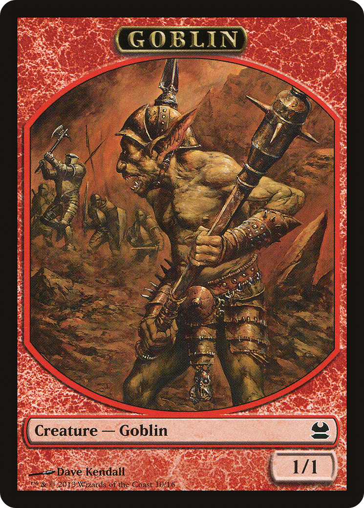 Goblin (TMMA-010) - Modern Masters Tokens - Premium MTG Single from Wizards of the Coast - Just $0.25! Shop now at Game Crave Tournament Store
