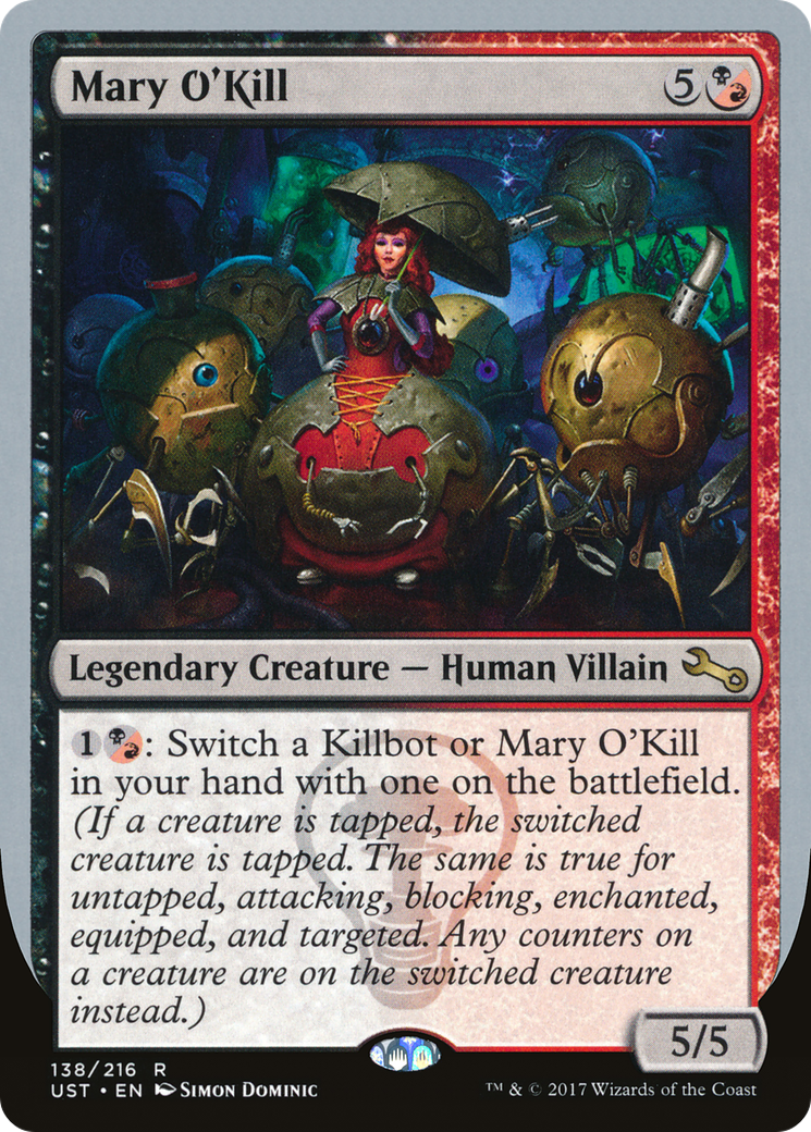 Mary O'Kill (UST-138) - Unstable Foil - Premium MTG Single from Wizards of the Coast - Just $0.11! Shop now at Game Crave Tournament Store