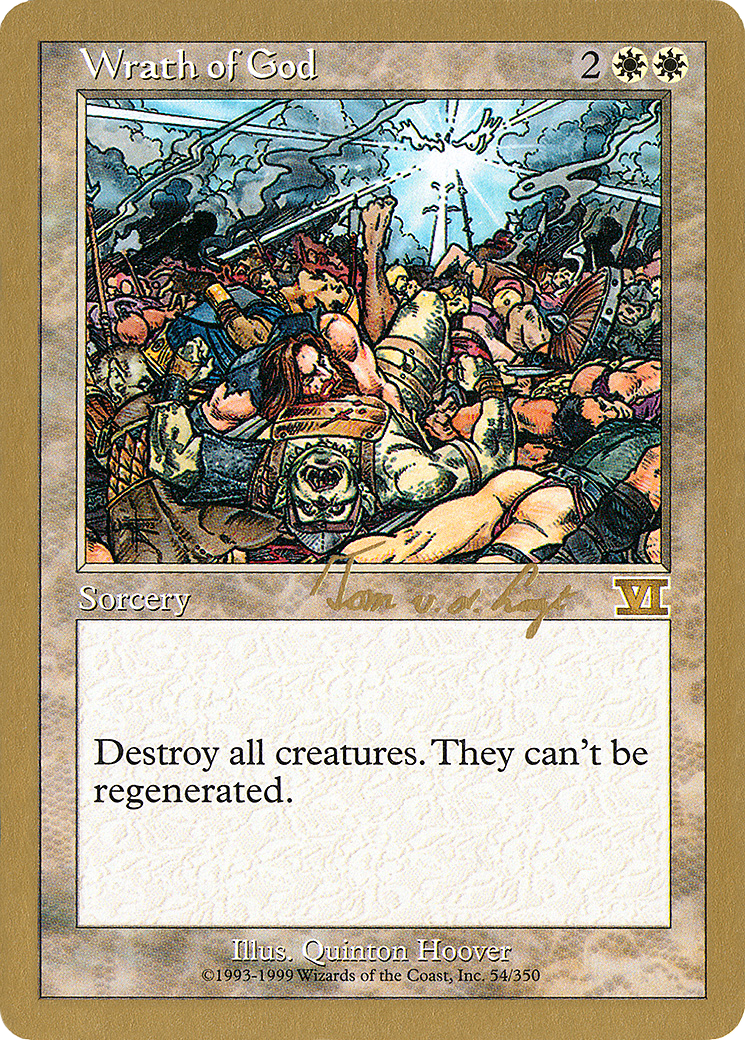 Wrath of God (WC00-TVDL54) - World Championship Decks 2000 - Premium MTG Single from Wizards of the Coast - Just $0.41! Shop now at Game Crave Tournament Store