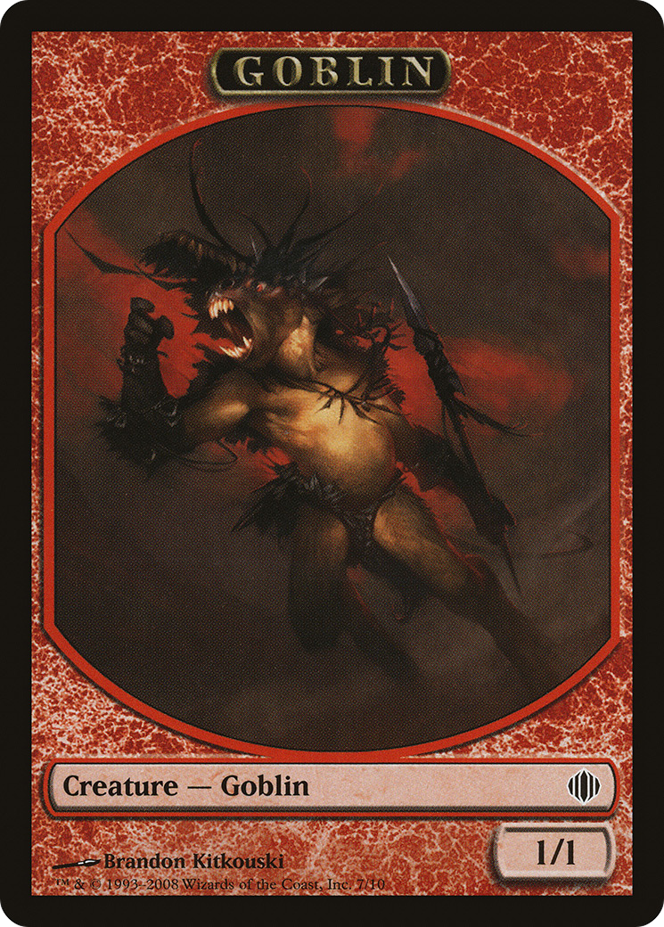 Goblin (TALA-007) - Shards of Alara Tokens - Premium MTG Single from Wizards of the Coast - Just $0.08! Shop now at Game Crave Tournament Store
