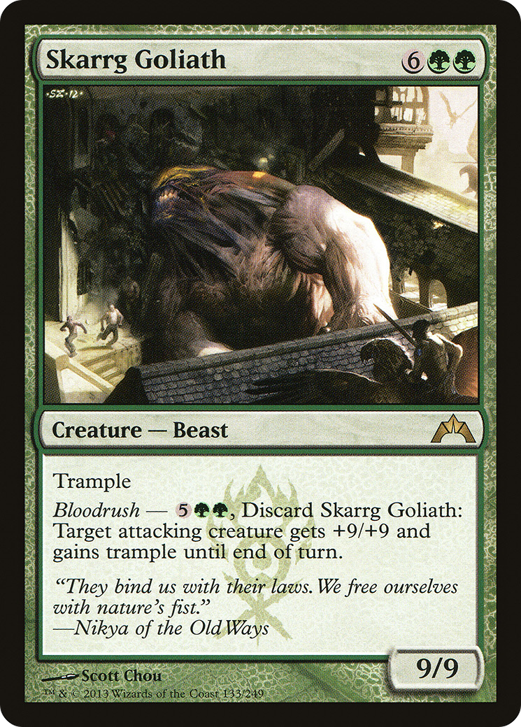 Skarrg Goliath (GTC-133) - Gatecrash - Premium MTG Single from Wizards of the Coast - Just $0.08! Shop now at Game Crave Tournament Store