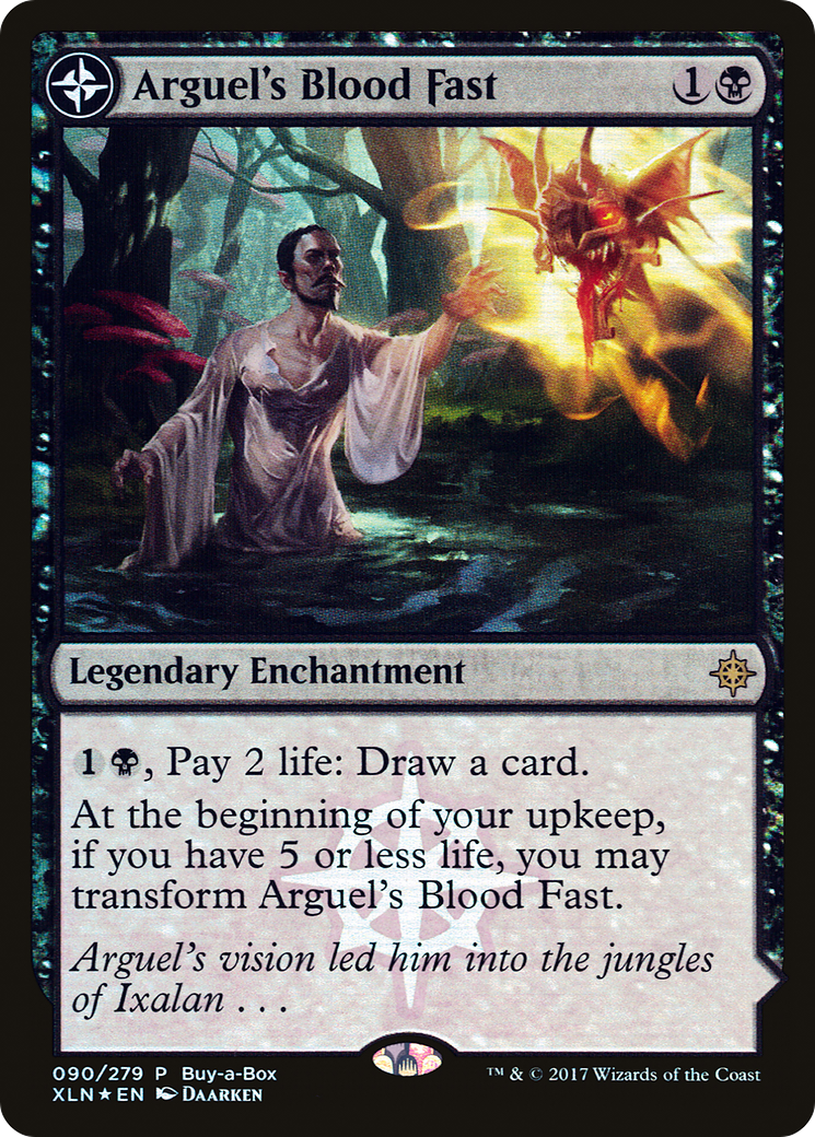 Arguel's Blood Fast // Temple of Aclazotz (PXTC-090) - XLN Treasure Chest: (compasslanddfc) Foil - Premium MTG Single from Wizards of the Coast - Just $1.70! Shop now at Game Crave Tournament Store