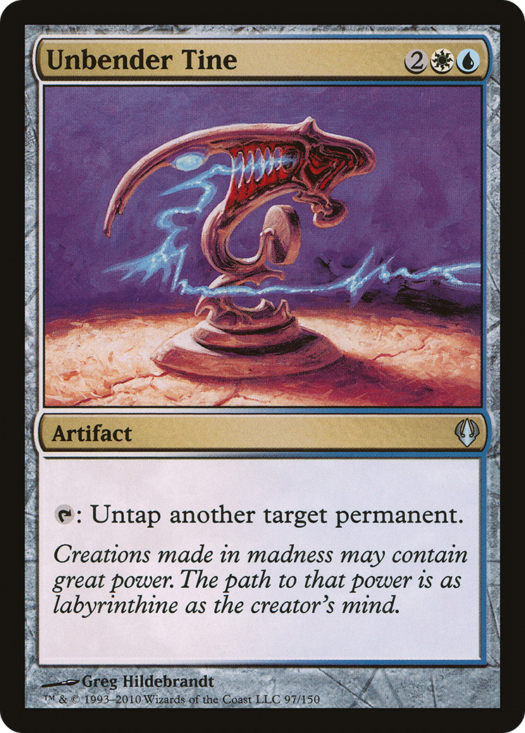 Unbender Tine (ARC-097) - Archenemy - Premium MTG Single from Wizards of the Coast - Just $0.38! Shop now at Game Crave Tournament Store
