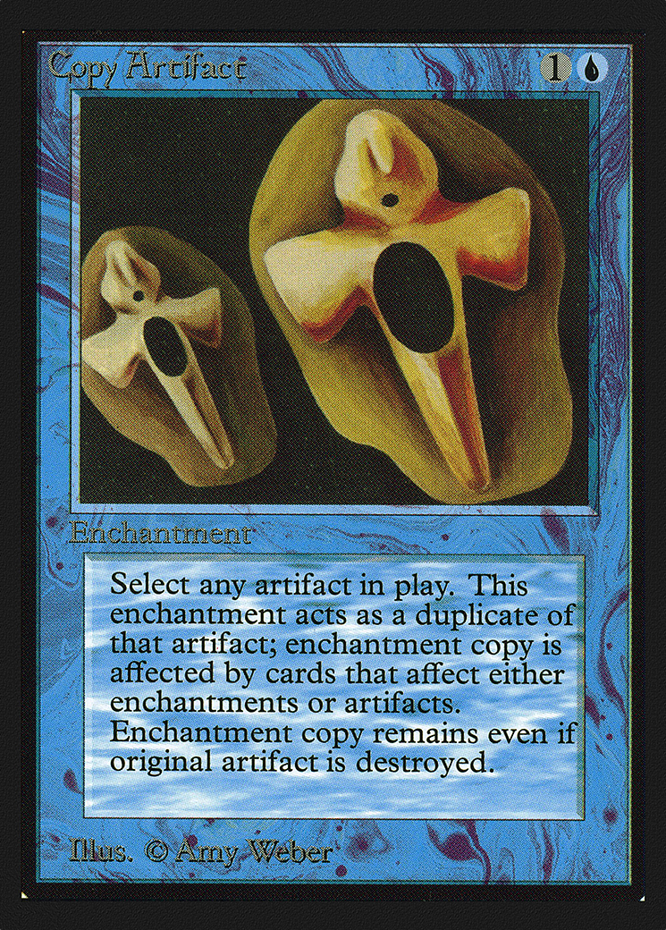 Copy Artifact (CEI-054) - Intl. Collectors' Edition - Premium MTG Single from Wizards of the Coast - Just $26.83! Shop now at Game Crave Tournament Store