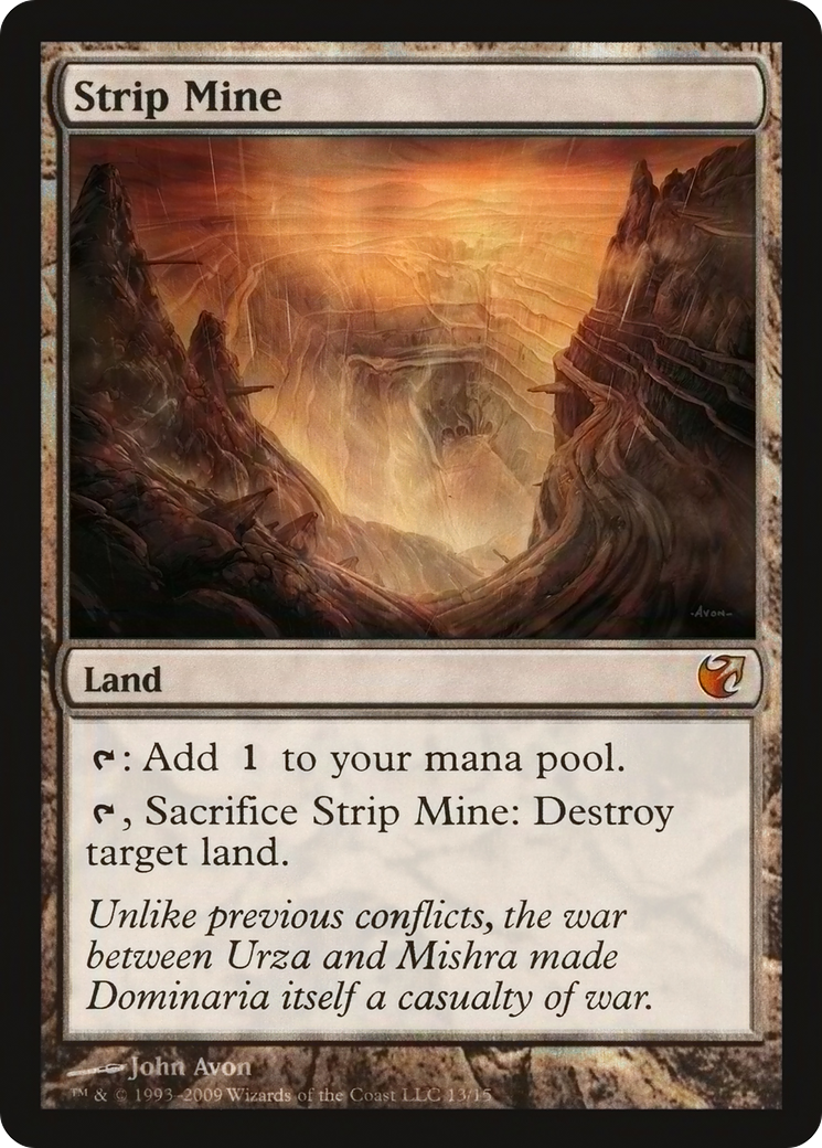 Strip Mine (V09-013) - From the Vault: Exiled Foil - Premium MTG Single from Wizards of the Coast - Just $32.50! Shop now at Game Crave Tournament Store