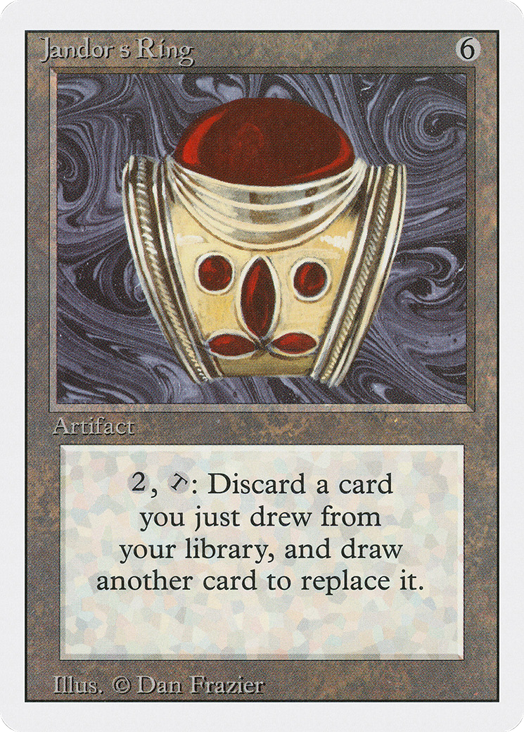 Jandor's Ring (3ED-256) - Revised Edition - Premium MTG Single from Wizards of the Coast - Just $0.39! Shop now at Game Crave Tournament Store