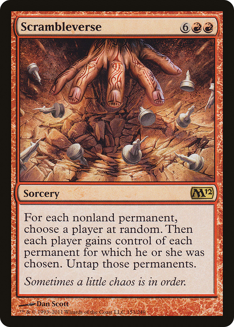Scrambleverse (M12-153) - Magic 2012 - Premium MTG Single from Wizards of the Coast - Just $0.74! Shop now at Game Crave Tournament Store
