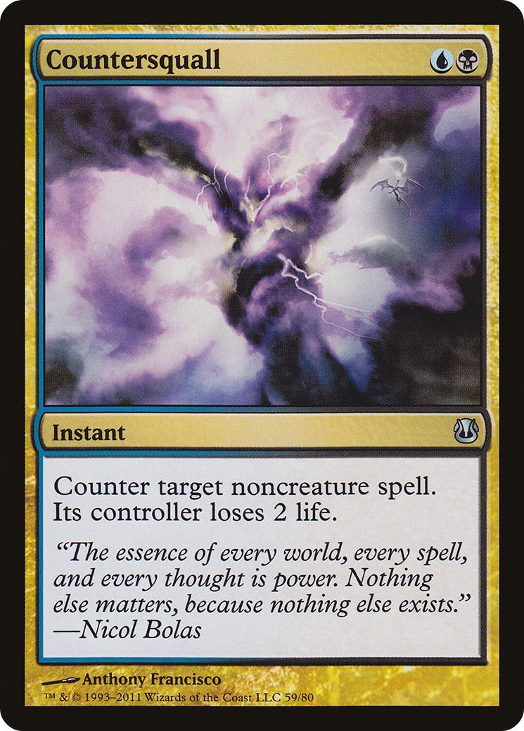 Countersquall (DDH-059) - Duel Decks: Ajani vs. Nicol Bolas - Premium MTG Single from Wizards of the Coast - Just $0.78! Shop now at Game Crave Tournament Store