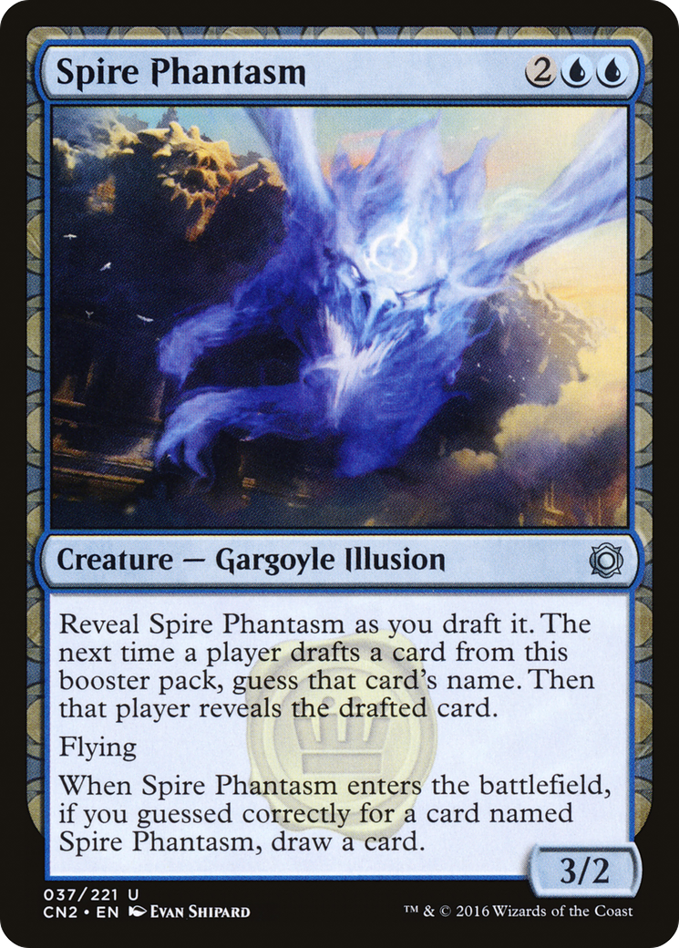 Spire Phantasm (CN2-037) - Conspiracy: Take the Crown: (draft) - Premium MTG Single from Wizards of the Coast - Just $0.25! Shop now at Game Crave Tournament Store