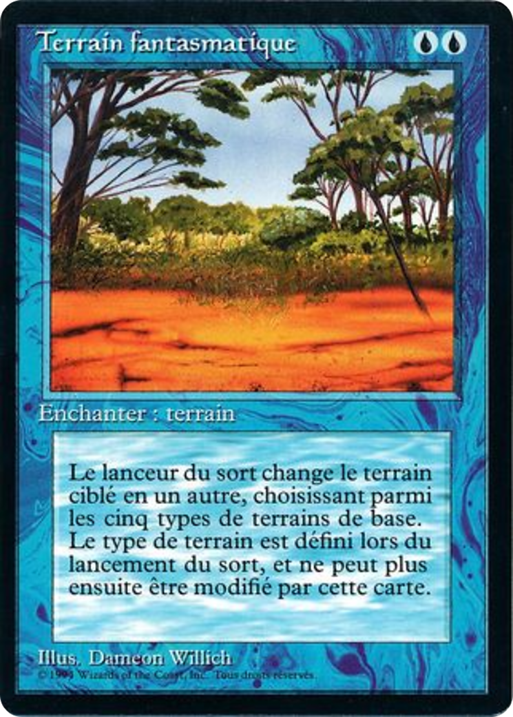Phantasmal Terrain (FBB-070) - Foreign Black Border - Premium MTG Single from Wizards of the Coast - Just $4.72! Shop now at Game Crave Tournament Store