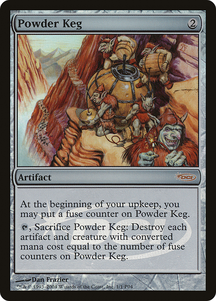Powder Keg (P04-001) - Magic Player Rewards 2004 Foil - Premium MTG Single from Wizards of the Coast - Just $4.41! Shop now at Game Crave Tournament Store