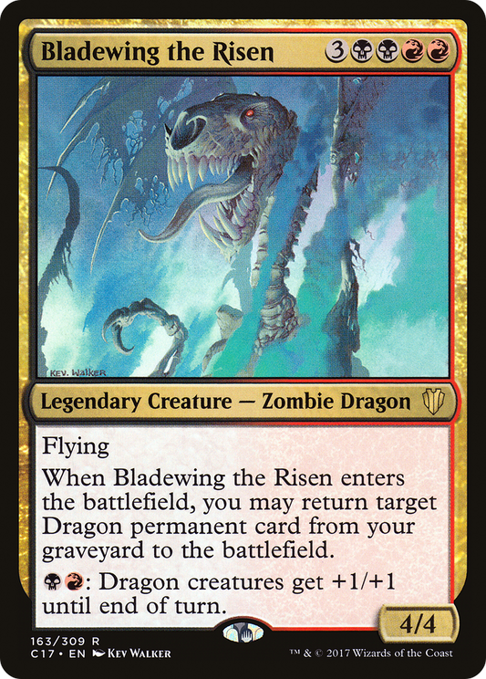 Bladewing the Risen (C17-163) - Commander 2017 - Premium MTG Single from Wizards of the Coast - Just $0.32! Shop now at Game Crave Tournament Store