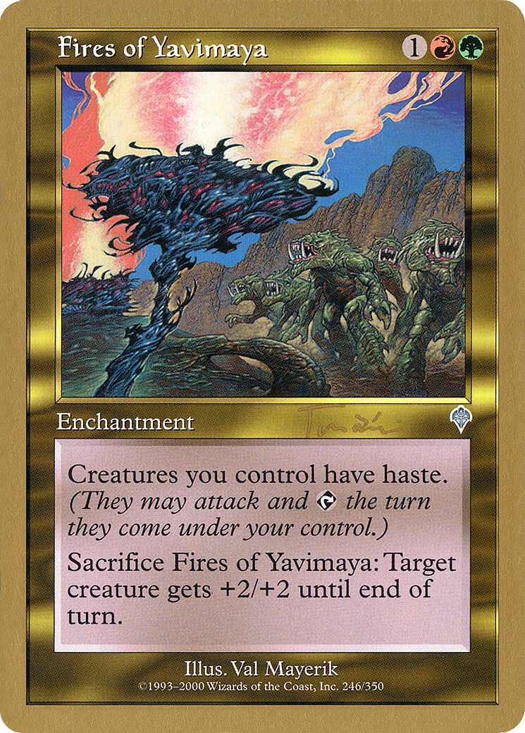 Fires of Yavimaya (WC01-JT246) - World Championship Decks 2001 - Premium MTG Single from Wizards of the Coast - Just $0.43! Shop now at Game Crave Tournament Store