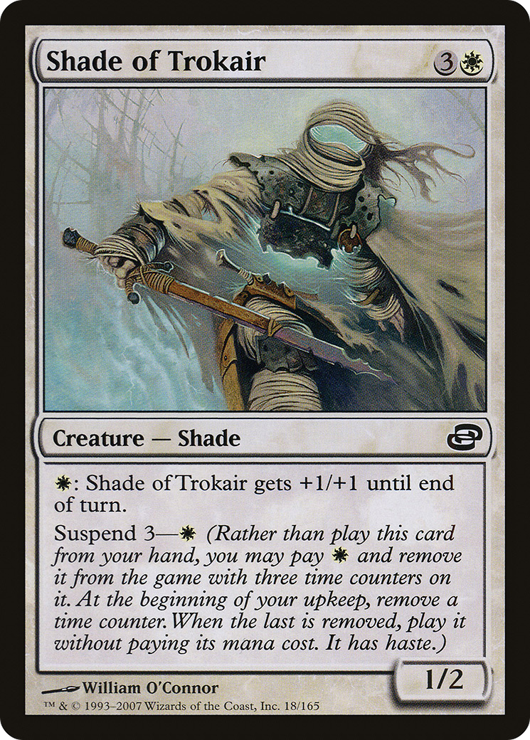 Shade of Trokair (PLC-018) - Planar Chaos Foil - Premium MTG Single from Wizards of the Coast - Just $0.25! Shop now at Game Crave Tournament Store