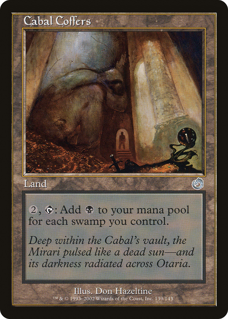 Cabal Coffers (TOR-139) - Torment - Premium MTG Single from Wizards of the Coast - Just $6.03! Shop now at Game Crave Tournament Store