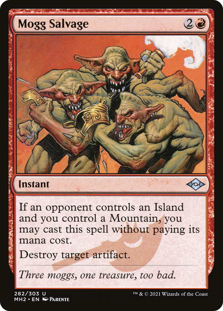 Mogg Salvage (MH2-282) - Modern Horizons 2 - Premium MTG Single from Wizards of the Coast - Just $0.25! Shop now at Game Crave Tournament Store