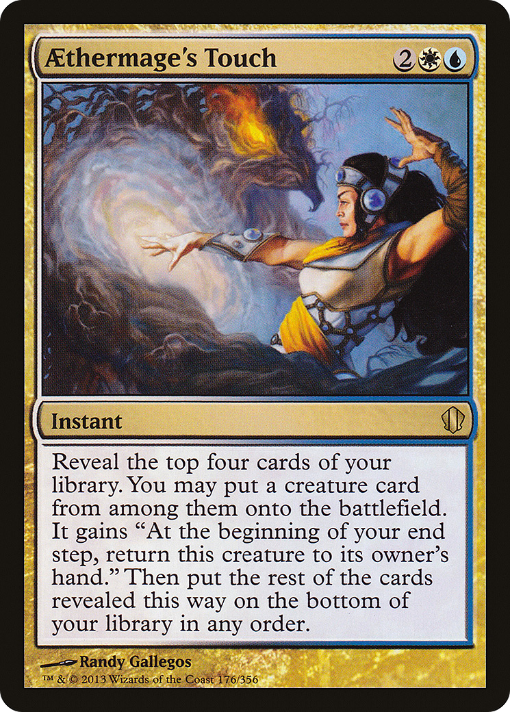 Aethermage's Touch (C13-176) - Commander 2013 - Premium MTG Single from Wizards of the Coast - Just $0.08! Shop now at Game Crave Tournament Store